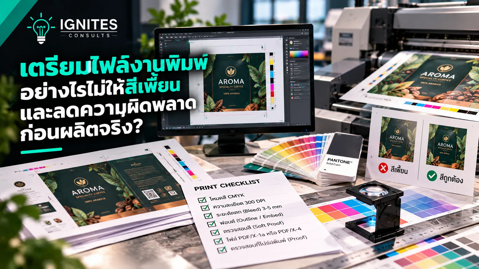 งานออกแบบกราฟิกและบรรจุภัณฑ์