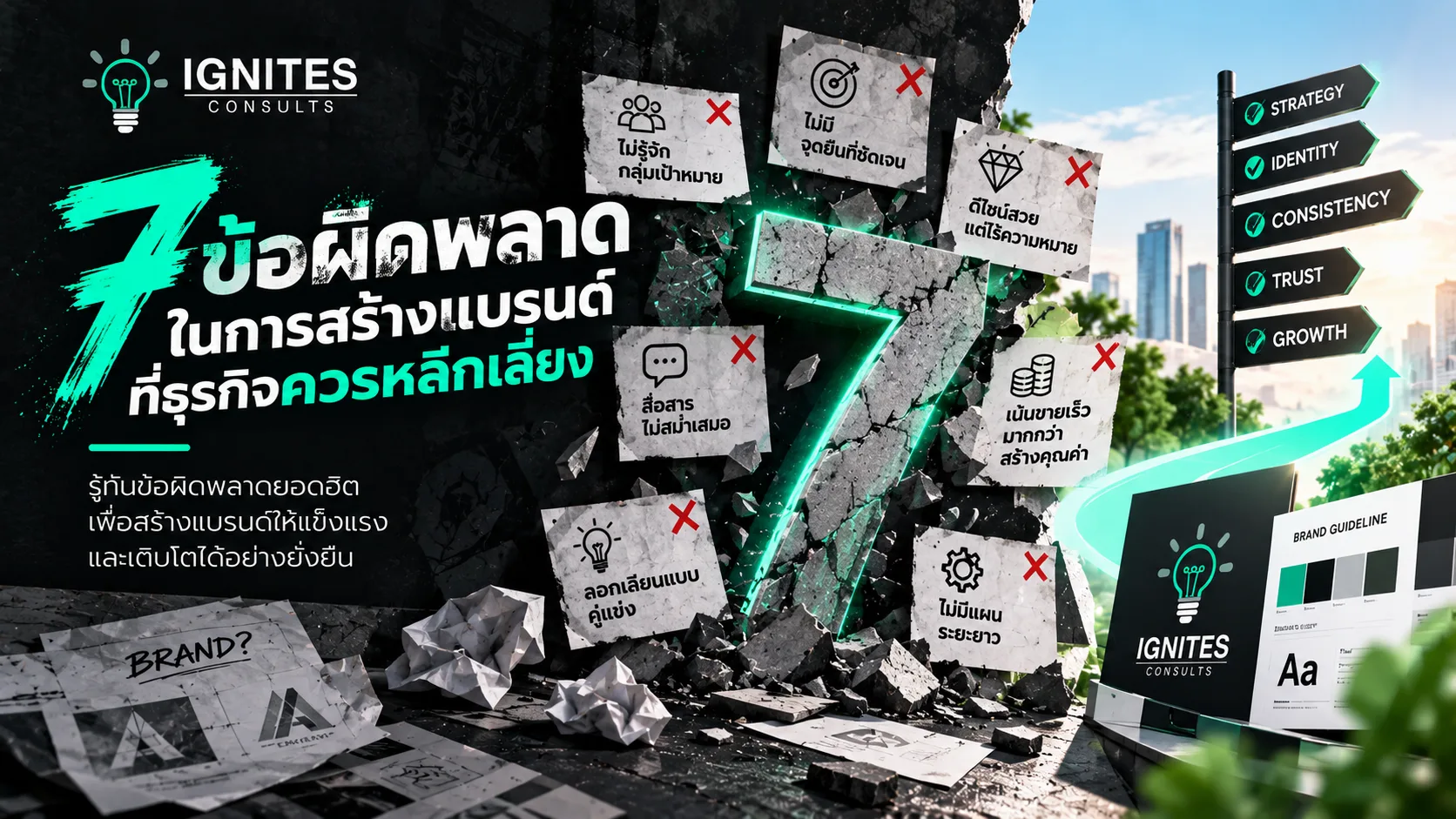 การสร้างแบรนด์และอัตลักษณ์องค์กร